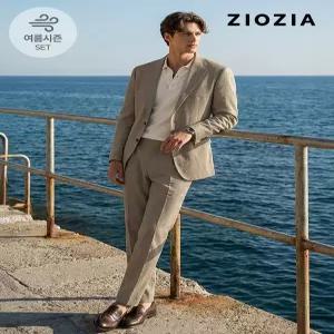 [지오지아]데일리 베이지 캐주얼 셋업 수트 (AAE2KG1601_AAE2PP1601_BE)