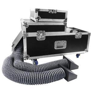 무대 물 안개 연기 기계 5000W 낮은 거짓말 효과 장비 결혼식 DJ 디스코 댄스 쇼에 대 한 DMX 원격 제어