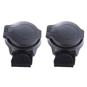 2개입 자전거 후방 거울 조절 가능한 손목 밴드 고화질 집열판각 안전 사이클링 타는 사람들을 위한