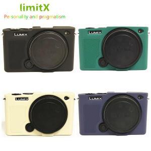 파나소닉 호환 루믹스 S9 DC-S9 실리콘 아머 스킨 케이스, 보호 바디 커버, 카메라 가방, 미끄럼 방지 질감