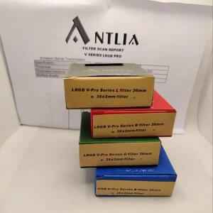 ANTLIA 36mm PRO 프레임리스 V 시리즈 라이트 리무벌 LRGB 망원경 필터 심우주 사진