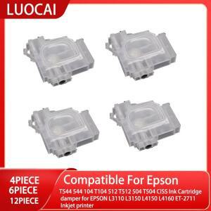 엡손호환 L3110 ET-2711 잉크젯 프린터용 T544 104 512 504 CISS 카트리지 댐퍼