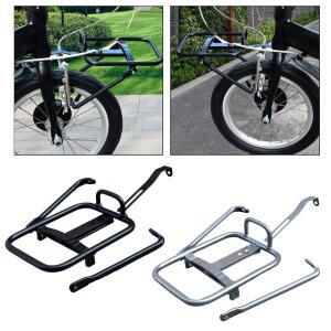 파니에 캐리어 자전거화물 랙 쇼핑 여행 접이식 자전거 음식 배달 랙, 수하물 사이클링 장비