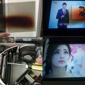 UC40 UC46 Rigal용 4인치 Lcd 미니 LED 프로젝터 수리용 단열 편집열판판 유리