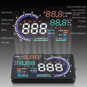 BYD 시걸, 돌핀 e2, e3, e9, 아토 친 플러스, 차저 킹, 씰 차량용 OBD2 GPS USB HUD 헤드업 디스플레이 윈