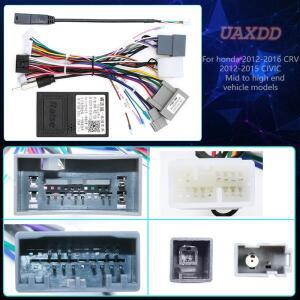 자동차 라디오 안드로이드 DVD 스테레오 오디오 화면 멀티미디어 비디오 플레이어 케이블 하네스 혼다 호환