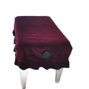 블랙 피아노 의자 고급 가정 덮개 스툴 프릴 학원 벤치