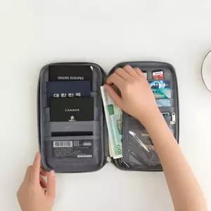 여권 통장 파우치 케이스 지갑 가족 여행 KK0264 kpN4+8byu