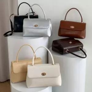 [골드스마일]여성 캐주얼 탑 핸들 스퀘어 토트백 크로스백 미니 가방