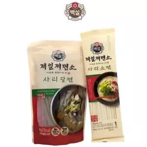 쿨샵 백설 제일제면소 당면사리 소면사리 국수 Oor3+3PUB