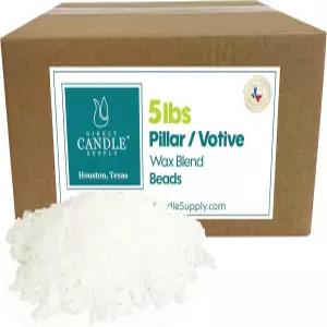양초 제조용 직접 공급 파라핀 왁스 5파운드 과립 고멜트 블렌드 공예용 비드 기둥 및 봉헌제