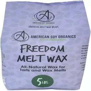 아메리칸 콩 프리덤 녹이기용 대두 비즈 - 천연 양초 제조 용품 파라핀 프리 밀랍 타르트 청록색 왁스 용융