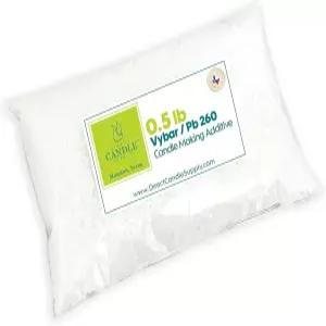 양초 제조용 Vybar 260 왁스 첨가제 용기 0.5파운드 수정제 및 저융점 용품