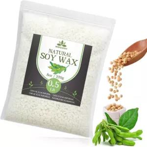 소이 왁스 양초 제조용 왁스캔디 내추럴 농장 캔들 무첨가 무해하고 순수한 0.5파운드