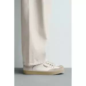 자라 ZARA 콘트라스트 구두창 스니커즈 - 화이트1233487