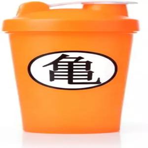 니트로 파이트 웨어 DBZ 카메 로고 셰이커 컵 - 단백질 등을 위한 28온스 믹서 병 드래곤 고쿠 볼 Z