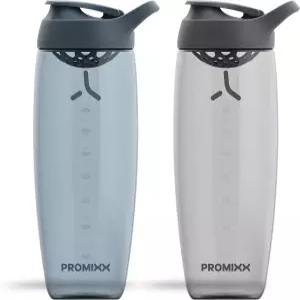프로믹스 추구 단백질 셰이커 병 32온스 - 무소음 노볼 믹서 누수 방지 뚜껑 BPA/BPS 및 프탈레이트 프리