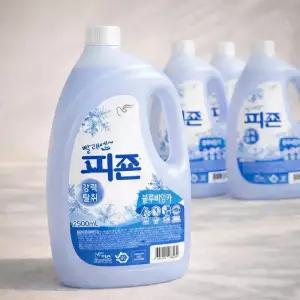 피죤 섬유유연제 블루비앙카 2500ml 4개