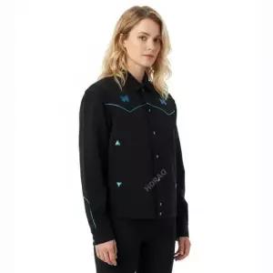 MUST IT_ 25FW Piping Cowboy Jacket Double Cloth - Black RW259) 파이핑 카우보이 자켓 더블 클로스)