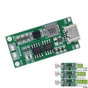 다중 셀 2S 3S 4S Type-C ~ 8.4V 12.6V 16.8V 승압 부스트 LiPo 폴리머 리튬 이온 충전기 7.4V 11.1V 18650