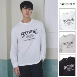 [스타필드하남점] 프로젝트엠 레터링 티셔츠 EYF2TR1710