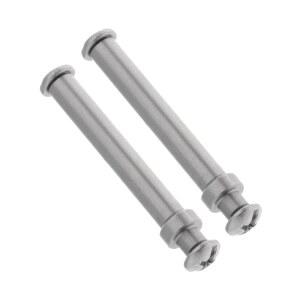 IPOTCH 2개 낚시 릴 샤프트 핸들 부품 수리 교체 3cm