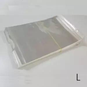 강아지 고양이 의류 포장 비닐 L 100장 투명 봉투