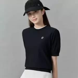 빈폴 골프 여성 라운드 블루종 반팔 티셔츠 BJ5442NA25 348661