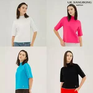 이상봉에디션 시그니처 에센셜 하프넥 니트