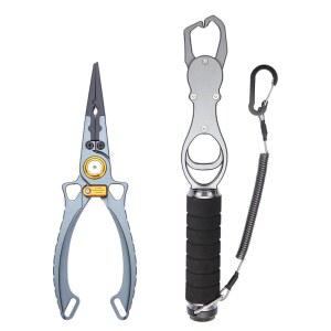 Luregear Fishing 낚시 집게 손 저울 플라이어 세트