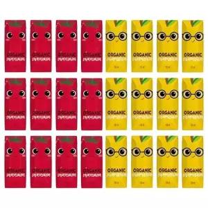 [음료센타]오가닉유기농 쁘니지니125ml 각12개씩 (총24팩)