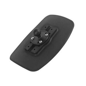 SunnyLark 간단한 낚시용 수상 바이크 어군 탐지기 경량 기반 미끄럼 방지 접착제로 안정된 시야