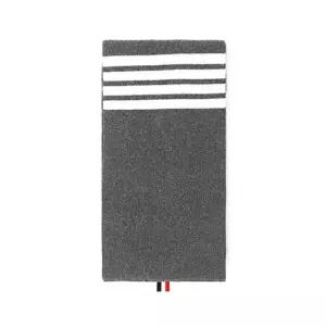 MUST IT_ 머플러 MKS026A 00011 035 4바 스트라이프 리브드 캐시미어 남성머플러