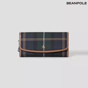 [빈폴ACC] 빈폴 헤릿 장지갑 - 네이비(BE57A4M31R)