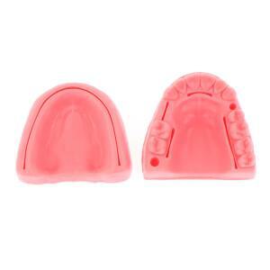 의대생 2개 의료용 피부 봉합 수술 훈련 키트 패드 치과 구강/잇몸 모듈 실리콘 치주염 모델