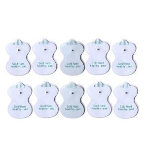 의대생 10/20/30개 셀프 접착 전극 패드 교체 팩 TENS EMS 마사지 침술 디지털 치료기용