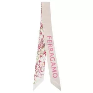 MUST IT_ 가이아 프린트 실크 스카프 32-1242-004 LIGHT BALLET PINK+IVORY 789922