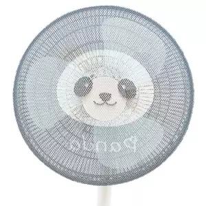 선풍기 보호커버 팬더 캐릭터 안전망 한 손가락 끼임방지