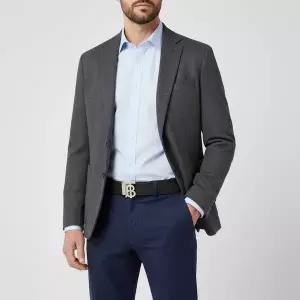 [버버리] TB 플라크 남성 양면 벨트 블랙 8043247 154330857