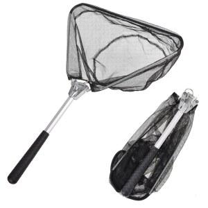 34cm 딱 맞는 낚시용품 타모망 옥망 랜딩넷 삼각 접이식 경량 라버 코트 계류 바다낚시 실수 방지 스트랩 길이 50cm 코팅 네트 담수 해수 양용 스쿠이망 컴팩트한 수납 낚시 가볍고 강함 50cm/프레임 폭 34cm/무게