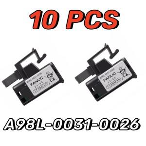 10팩  새 A98L-0031-0026 PLC 산업용 배터리 팩 3V 1750mAh 백업