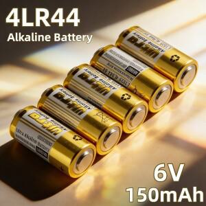 20개 4LR44 6V 알카라인 배터리 L1325/4AG13/4A76과 호환 자동차 리모컨 시계 장난감 계산기용