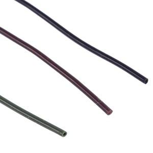 JGGLD 카프 피싱 실리콘 리그 튜브 3개 세트 내구성이 있는 참깨 낚시 라인 타클 1 M 소재 그린, 브라운, 블랙용 성인 / 아웃도어용