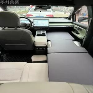 조수석 에어매트 승용차 침대 용 평탄화 매트리스 롱 간이 접이식 캠핑 차량 테슬린