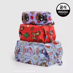 바쿠 브랜드마크 BAGGU 3D 집 셋 헬로키티 앤 프렌즈 웨스턴