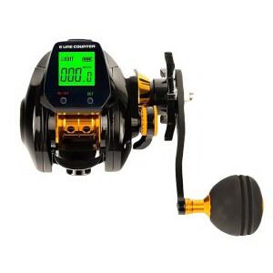 Quxxuol 베이트릴 7 2 1 기어비 디지털 피싱 릴 정확한 라인 카운터 깊이 위치 표시 0 12단계 무단계 속도 조절 피시샷 알람 시스템 하중 15kg 방수 낚시 바다 낚시에 최적