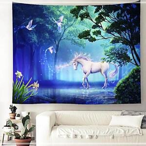 패브릭 유니콘 동화 가림막 포스터소 100X75 학교 관공서