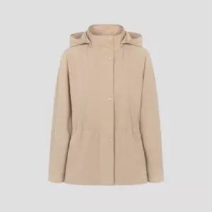 [백화점 정품] 빈폴 레이디스 후드 탈착 볼륨 점퍼 베이지 (BF5639C02A)