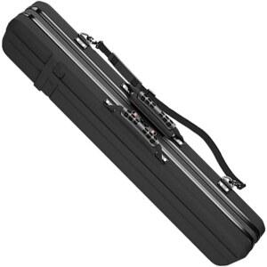 NexPon 로드 케이스, 방수 휴대용 낚시 로드, 경량 대용량 낚싯대 케이스 그리고 손잡이 포함 와 숄더 스트랩, 다기능 타클백 - 검정 XL: 100 20 13cm