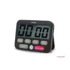 아쿠바 듀얼타이머 듀얼채널 디지털 화이트 주방 블랙 스터디 동시타이밍 대형숫자 원터치klm393
